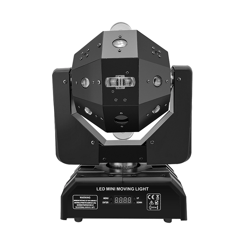 High performance LED Mini Moving Head Light showcasing model 2405 VL EL12 2405 - Stage Effect Light - Vorlane - Vorlane