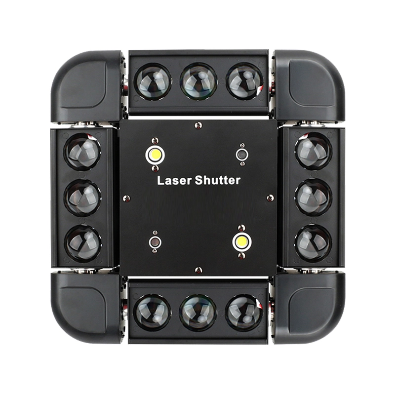 LED Mini Moving Head Light model 1210 multifunction fixture for stage lighting design VL EL07 1210 - Stage Effect Light - Vorlane - Vorlane