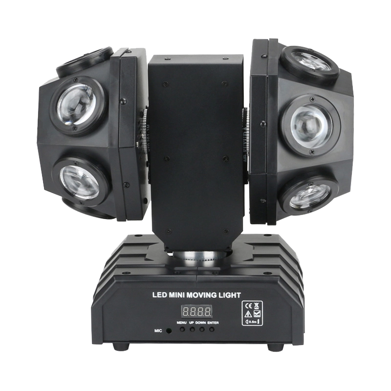 LED Mini Moving Head Light model 1210 powerful and flexible lighting effects VL EL09 1210 - Stage Effect Light - Vorlane - Vorlane