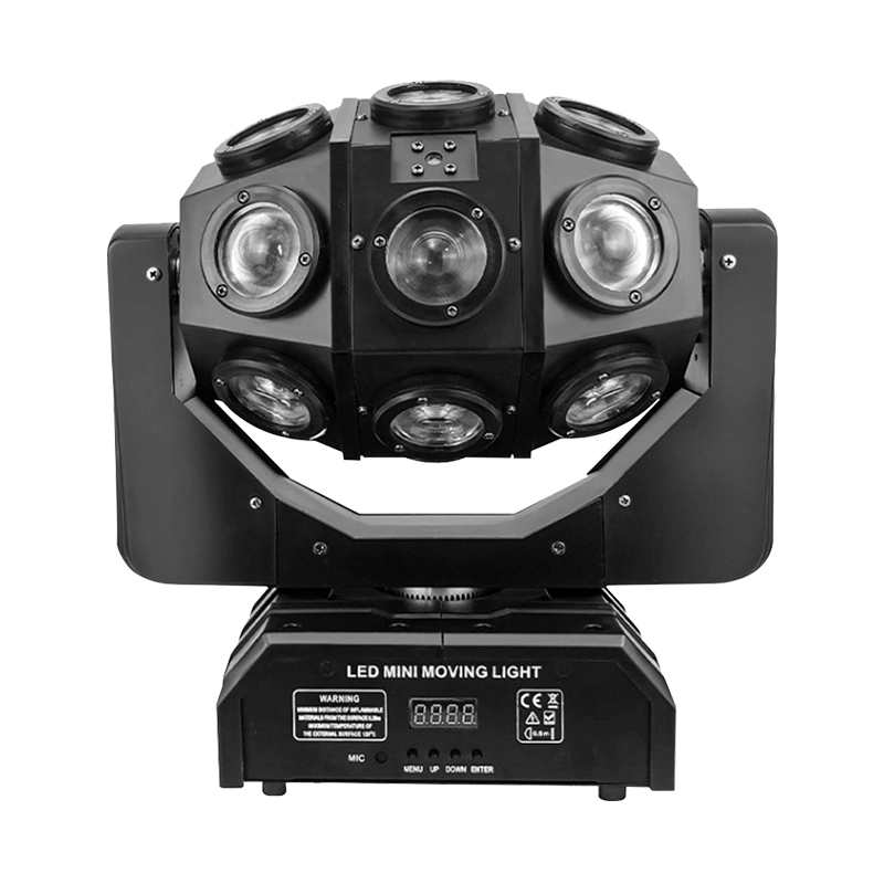 LED Mini Moving Head Light model 1810 multifunction stage lighting display VL EL12 1810 - Stage Effect Light - Vorlane - Vorlane