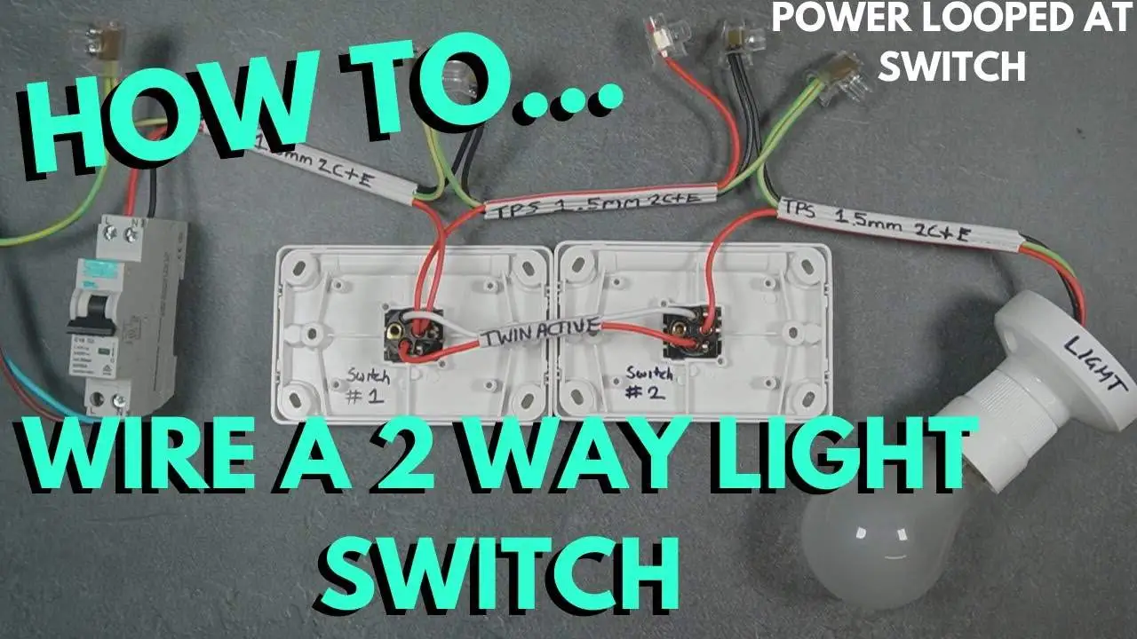 Step by step guide on wiring a 2 way light switch - Guide To Wire A 2-Way Light Switch [ July 2025 ] - Vorlane