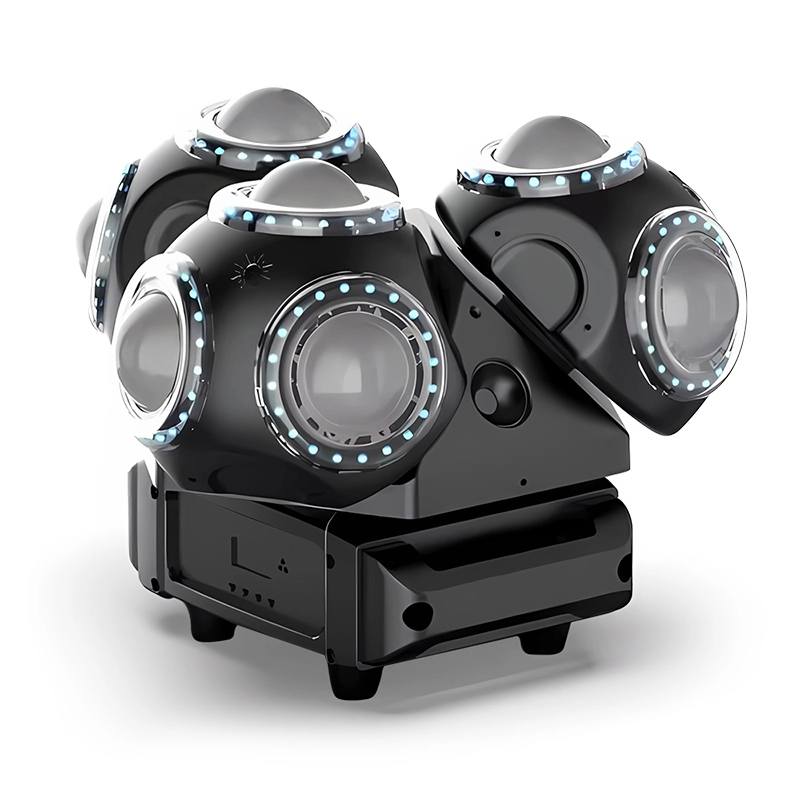 Three Head Beam 4 in 1 Light with Light Strip for Versatile Stage Effects VL EL01 3 - Moving Head Light - Vorlane - Vorlane