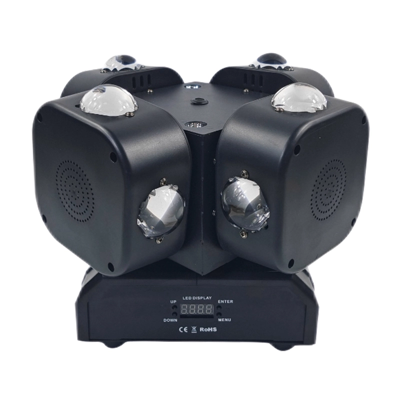 VL EL02 1610 high performance LED moving head light featuring multi angle rotation and precise beam control - Stage Effect Light - Vorlane - Vorlane